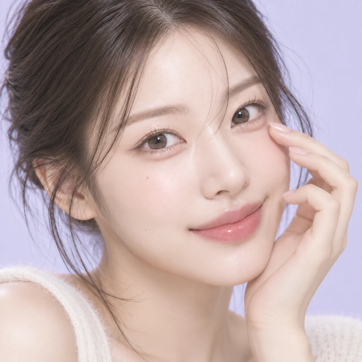 스킨부스터 상담 안내용 모델 이미지