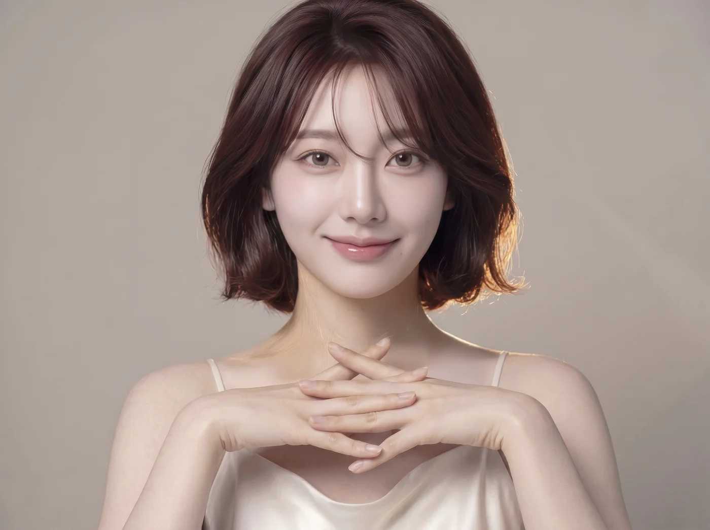 리프팅 상담 안내용 모델 이미지