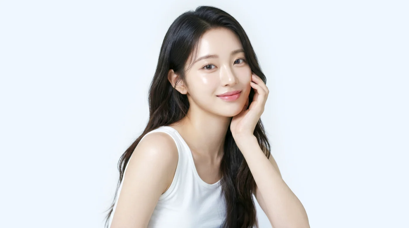 색소 상담 안내용 모델 이미지